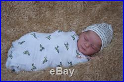 Silvia's Creations Reborn Ellis Prototype by Sold Out Olga Auer Baby Boy Doll