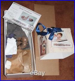 Silvia's Creations Reborn Ellis Prototype by Sold Out Olga Auer Baby Boy Doll