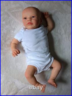 Skye w Belly Plate 18 Inch Artist Handpainted Painted Reborn Doll Weighted COA