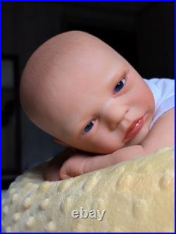 Skye w Belly Plate 18 Inch Artist Handpainted Painted Reborn Doll Weighted COA