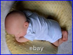 Skye w Belly Plate 18 Inch Artist Handpainted Painted Reborn Doll Weighted COA