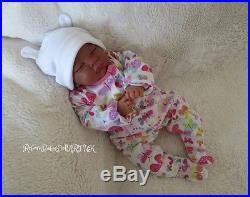 Sleeping ETHNIC Reborn Baby GIRL dolls #RebornBabyDollART UK