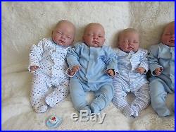 Sleeping Reborn Baby BOY dolls. #RebornBabyART UK