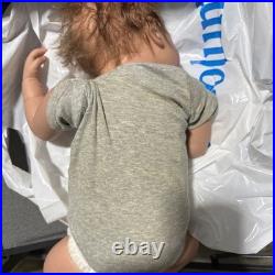 Sleeping Reborn Baby Dolls 18in Full Vinyl Body Boy Waterproof Realistic Newborn