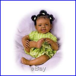Soft Vinyl Truly Real Alexis Baby Girl 18 Doll