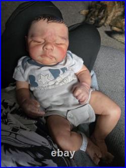 Sole Reborn Baby Kori Artist Collector Doll With Vintage Outfit