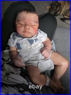 Sole Reborn Baby Kori Artist Collector Doll With Vintage Outfit