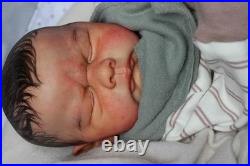 Sole Reborn Baby Kori Artist Collector Doll With Vintage Outfit