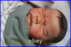 Sole Reborn Baby Kori Artist Collector Doll With Vintage Outfit