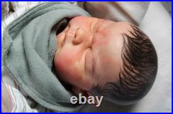 Sole Reborn Baby Kori Artist Collector Doll With Vintage Outfit