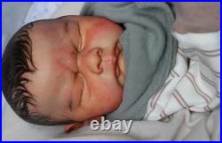 Sole Reborn Baby Kori Artist Collector Doll With Vintage Outfit