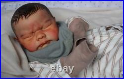 Sole Reborn Baby Kori Artist Collector Doll With Vintage Outfit