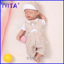 Special sales 15Lifelike Silicone Reborn Doll Handmade Sleeping Baby Girl Gifts