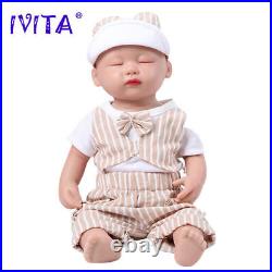 Special sales 15Lifelike Silicone Reborn Doll Handmade Sleeping Baby Girl Gifts