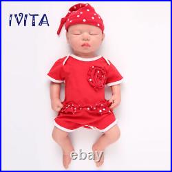 Special sales 15Lifelike Silicone Reborn Doll Handmade Sleeping Baby Girl Gifts