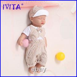 Special sales 15Lifelike Silicone Reborn Doll Handmade Sleeping Baby Girl Gifts