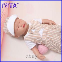 Special sales 15Lifelike Silicone Reborn Doll Handmade Sleeping Baby Girl Gifts