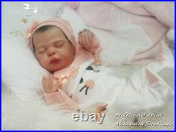 Studio-Doll Baby GIRL reborn Cecily by Adrie Stoete 20 inch