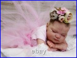 Studio-Doll Baby GIRL reborn Quinlyn by Bonnie Brown & Adrie Stoete 20 inch