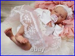 Studio-Doll Baby GIRL reborn Quinlyn by Bonnie Brown & Adrie Stoete 20 inch