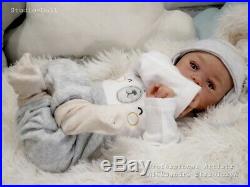 Studio-Doll Baby Reborn BOY MORGAN by SANDY FABER like real baby