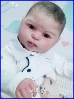 Studio-Doll Baby Reborn BOY olive by PING LAU so real BABY 21' full body
