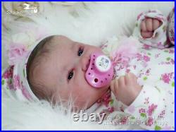 Studio-Doll Baby Reborn GIRL JEWELS by SANDY FABER like real baby