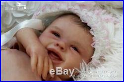 Studio-Doll Baby Reborn GIrl Felisa by Bonnie Leah Sieben like real baby