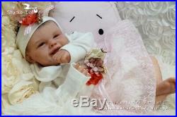 Studio-Doll Baby Reborn GIrl Felisa by Bonnie Leah Sieben like real baby