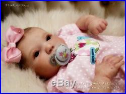 Studio-Doll Baby Reborn GIrl JUNE AWAKE by REALBORN like real baby