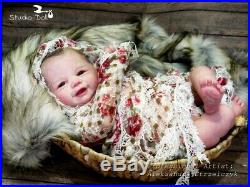 Studio-Doll Baby Reborn GIrl Vivienne by SANDY FABER like real baby