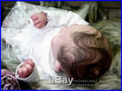 Studio-Doll Baby Reborn GIrl Vivienne by SANDY FABER like real baby
