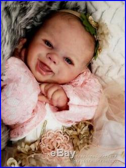 Studio-Doll Baby Reborn Girl JEWLS by SANDY FABER like real baby