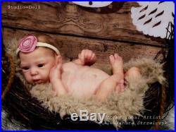 Studio-Doll Baby Reborn Girl MINDY by Adrie Stoete 17' so real
