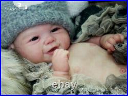 Studio-Doll Baby Reborn boy VIVIENNE by SANDY FABER like real baby