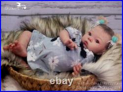 Studio-Doll Baby Reborn girl AKINA by Adrie Stoete SO CUTE BABY