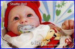 Studio-Doll Baby Reborn ladybug GIRL YANUSHA by LINDE SCHERER ultra reality