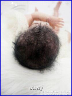 Studio-Doll Baby baby Girl CLARA by EVA BRILLI 18 inch ROOTED HAIR