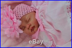 Stunning Baby Girl Reborn Doll Spanish Gingham Dress Butterfly Babies S