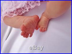 Stunning Newborn Reborn Baby Doll Ivy by Elisa Marx Just Born Rare