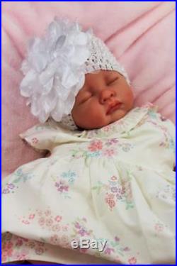 Stunning Reborn Baby Girl Doll In Beautiful Next Dress S