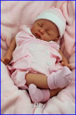 Stunning Reborn Baby Girl Doll In Spanish Sailor Romper S