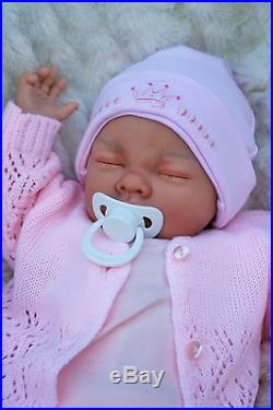 Stunning Reborn Baby Girl Doll Sleeping Princess Outfit S801