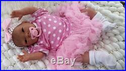 Sunbeambabies Child Friendly New Reborn Realistic Newborn Doll Fake Baby Girl