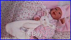 Sunbeambabies Childs Heavy Lifelike Happy Baby Girl Doll Great First Reborn