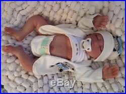 Sunbeambabies Lifelike Child`s 1st Reborn Baby Doll Soft N Squishy & Belly Plate