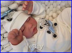 Sunbeambabies Lifelike Child`s 1st Reborn Baby Doll Soft N Squishy & Belly Plate