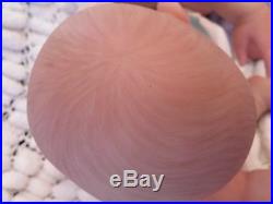 Sunbeambabies Lifelike Child`s 1st Reborn Baby Doll Soft N Squishy & Belly Plate