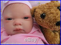 Sunbeambabies Safe Vinyl 20 New Reborn Realistic Newborn Doll Fake Baby Girl