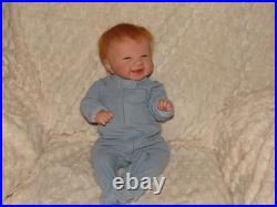 Super Cute Reborn Doll Lexi by S. Faber, 20 4 Lbs. 5 Oz. COA